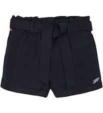 Tommy Hilfiger Shorts - Linen - Pull On - Dark Night Navy