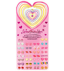 Great Pretenders Earrings - Stick-on - 30 pcs - Heart