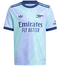 adidas Originals Fußballtrikot - AFC 3 JSY Y - CLAQUA/LTFLPU