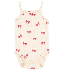 Konges Sløjd Bodysuit Sleeveless - Minnie - Rosia Bow