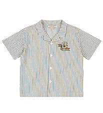 Konges Sløjd Hemd - Elliot - Stripe Blue
