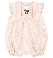Konges Sløjd Summer Romper - Ellie - Peony Stripe