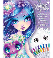 Nebulous Stars Colouring Book - Color-Town-Number Book Set - Neu