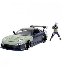 Jada Car w. Figure - Naruto - Kakashi Hatake & 1993 Mazda RX-7 -