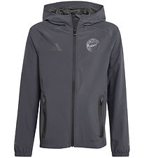 adidas Performance Cardigan - FCB TIROC VT JY - Carbon