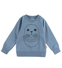 DYR-Cph Sweatshirt - Animal Bellow - Porcelain Outline Sael