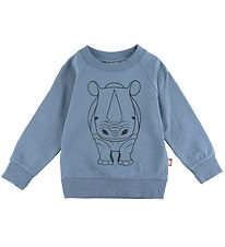 DYR-Cph Sweatshirt - Animal Bellow - Porzellanumriss Nashorn