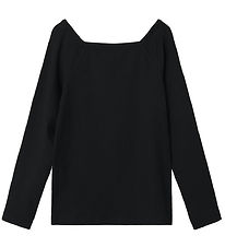 Name It Bluse - Rib - NkfOtilia - Schwarz