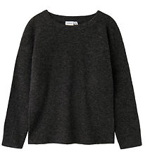 Name It Bluse - Strick - NkmTalils - Dark Grey Melange