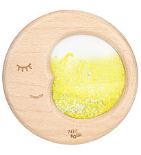 Petit Boum Sensory Toy - Trä - Flow Moon - Gul