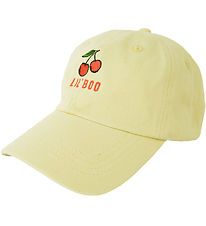 Lil' Boo Copenhagen Cap - Cherry - Light Yellow