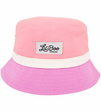 Lil' Boo Copenhagen Bucket Hat - Block - Pink/Purple