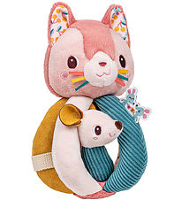 Lilliputiens Skallra med handtag - Katten Jeanne