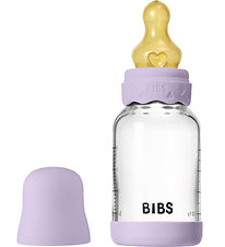 BIBS Bohemia Feeding Bottle - 120 mL - Glass/Natural Rubber - Vi