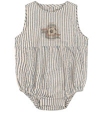Konges Sløjd Summer Romper - Elliot - Stripe Blue