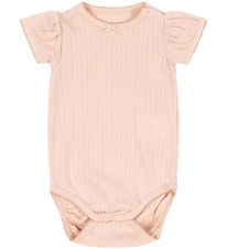 Konges Sløjd Bodysuit s/s - Minnie Puff - Cameo Rose