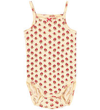 Konges Sløjd Bodysuit Sleeveless - Minnie Strap - Rosie Sorbet