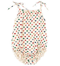 Konges Sløjd Summer Romper - Strap - Coeur Color/Hearts