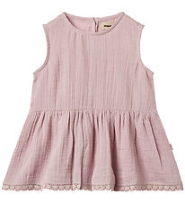 Wheat Top - Musselin - Bea - Lavender Mist m. Spitze