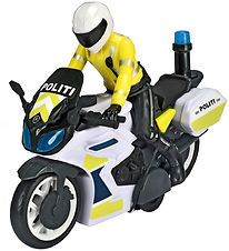 Dickie Toys Lögreglumótorhjól M. Mynd - Yamaha - Ljós/hljóð