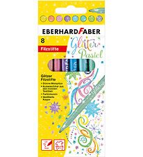 Eberhard Faber Colour Markers - 8 pcs - Glitter Pastel