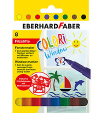 Eberhard Faber Markers For Windows - 8 pcs