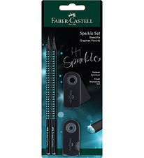 Faber-Castell Pencil set - Sparkle - 4 Parts - Black Midnight Oc