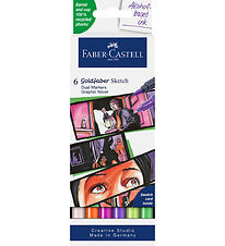 Faber-Castell Colour Markers - Goldfaber Sketch Marker Graphite