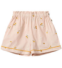 Wheat Shorts - Silja - Powder Yellow Cherries