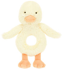 Jellycat Ring rattle - 18x8 cm - Bashful Duckling