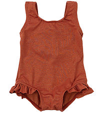 Petit Piao Swimsuit - Bow Tie - Gold