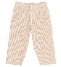 The New Siblings Trousers - TnstOpal - Indian Tan Striped