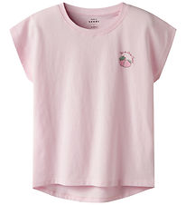 Name It Stuttermabolur - NkfVarutti - Ballerínuskór/Strawberry
