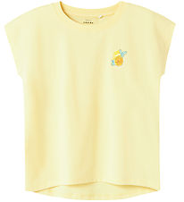 Name It Stuttermabolur - NkfVarutti - Lemon Marengs/Lemon