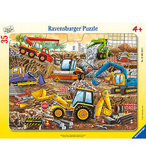 Ravensburger Pussel - 35 Delar - Jobbar hårt