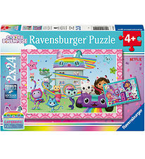 Ravensburger Pussel - 2x24 Delar - Gabby's Dollhouse