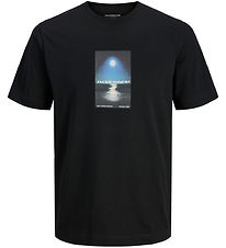 Jack & Jones - Stuttermabolur - JcoCalma mynd - Svart