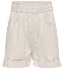 Kids Only Stuttbuxur - KogDaimi - Feather Grey/White