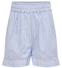 Kids Only Stuttbuxur - KogDaimi - Cashmere Blue/White