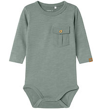 Name It Body l/ä - Modal - NbmHowel - Slate Grau