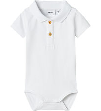 Name It Body k/ä - NbmHofman - Polo - Bright White