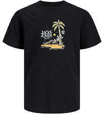 Jack & Jones T-shirt - JorSkull - Black