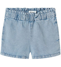 Lil' Atelier Stuttbuxur - NmfHolly - Medium+ Blue Denim