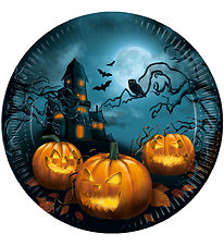 Decorata Party Pappírsplötur - 8 Pakki - 23 cm - Halloween