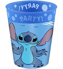 Decorata Party Plastbollar - 4 Pakki - 250ml - Stitch & Angel