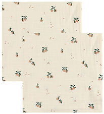 Liewood Muslin Cloths - Muslin - 2-Pack - 65x65 cm - Lewis - Pea