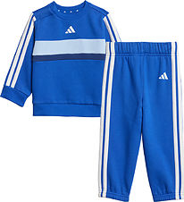 adidas Performance Sweatset - I 3S TIB FL - ROYBLU/White/DKBLUE