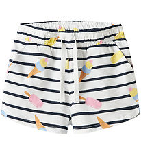 Name It Shorts - Nej - NmfVigga - Bright White/Ice