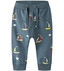 Name It Trousers - NbmVroels - Blue Mirage/Boats