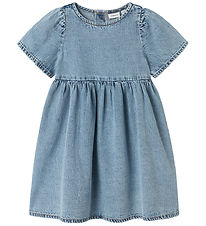 Name It Klänning - NmfGemma - Medium+ Blue Denim